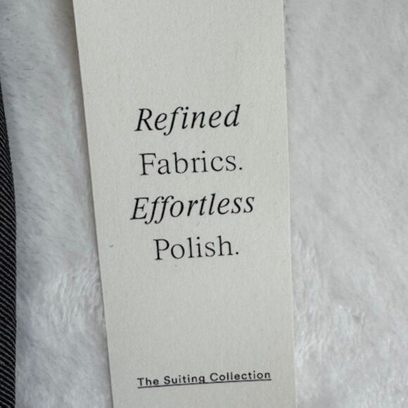 Ann Taylor Women’s 8 Gray The Straight Bi‑Stretch Pants High Rise Trousers NWT - Picture 9 of 13